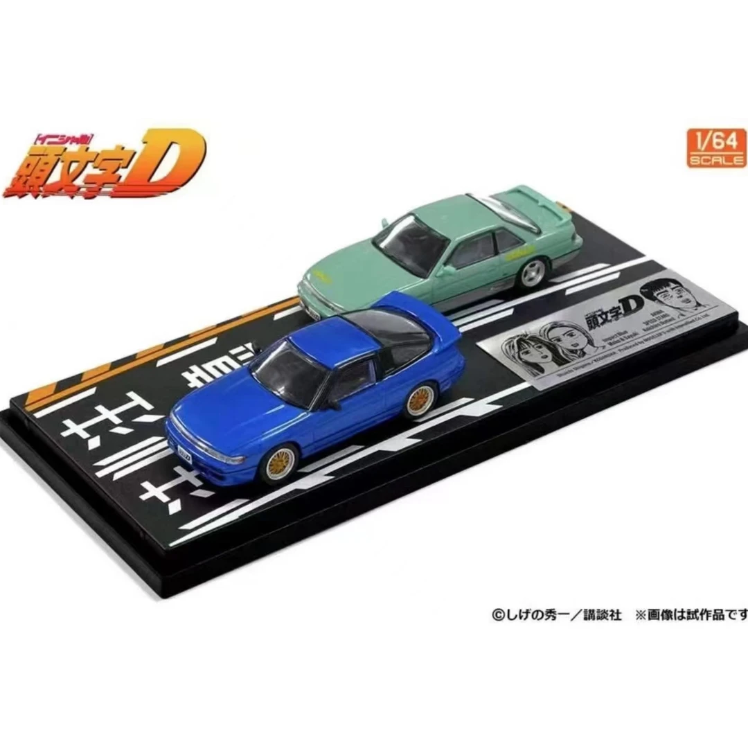 日本动漫社1:64头文字D SILEIGHTY真子S13池谷浩一郎 汽车模型