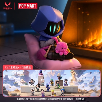 Valorant无畏契约x泡泡玛特联名经典特工手办盲盒摆件周