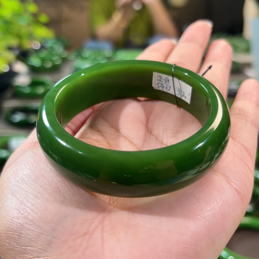未镶嵌手镯和田玉（碧玉）5354