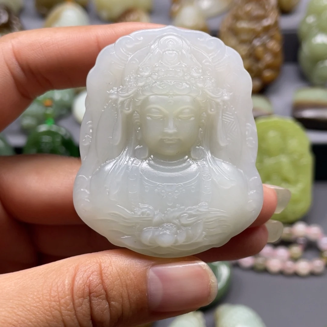 【闪购商品】未镶嵌和田玉挂件继**石