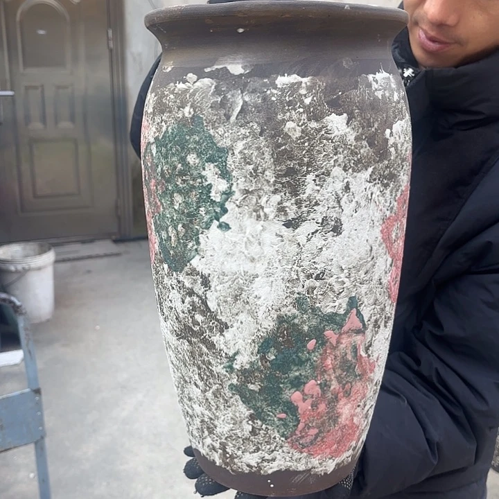 红陶油画口径21*41