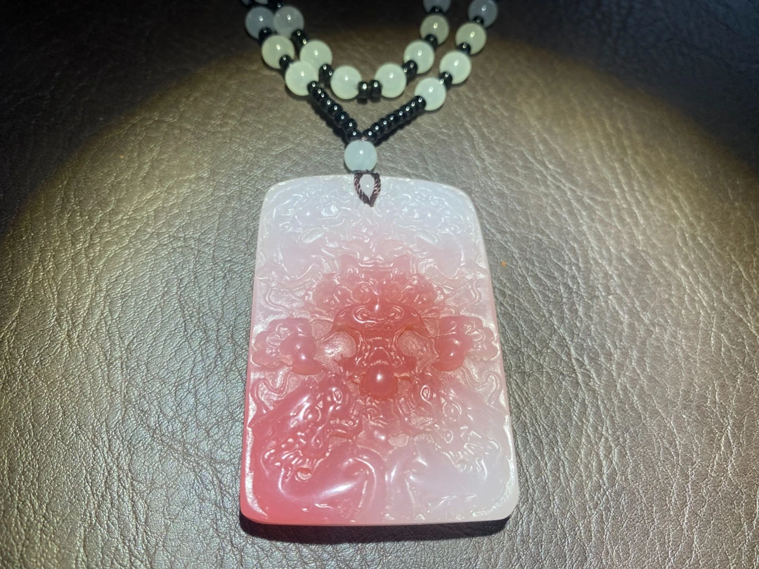 0053九龙护主精品项链yw0053（无礼盒）