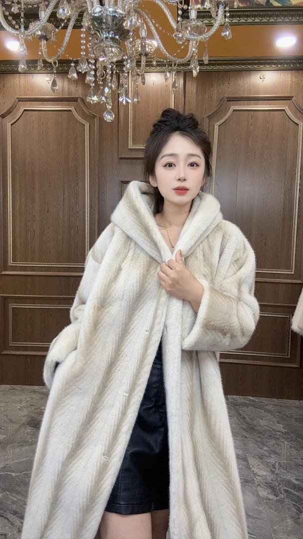 《婷婷推荐》时尚高端洋气保暖毛毛外套各种款式孤品清仓女款