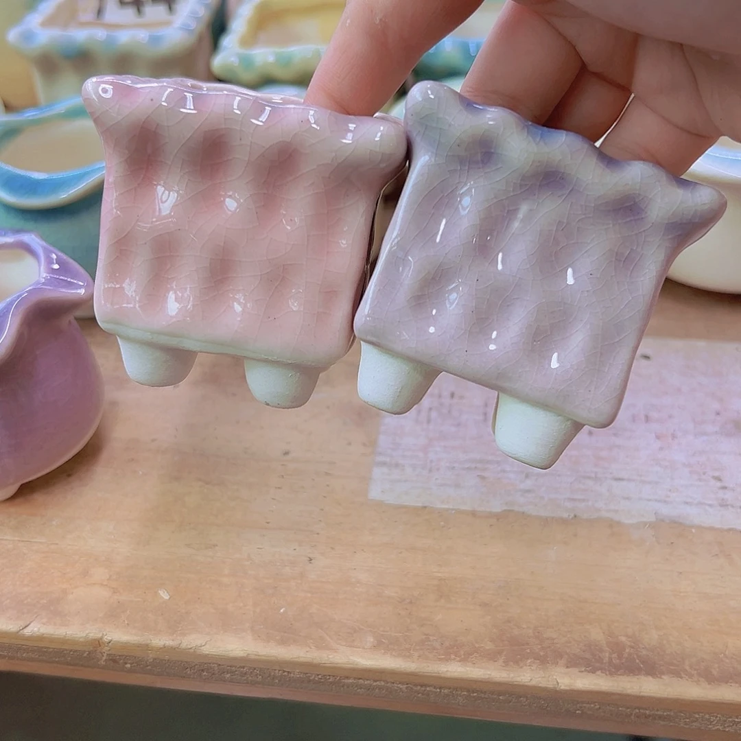 陶瓷花盆当场12包邮