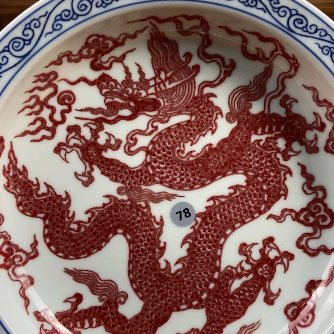 手绘现代茶具非古董