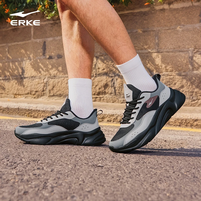 舒行丨鸿星尔克秋季款运动鞋软底轻便情侣休闲鞋百搭旅游鞋男女鞋