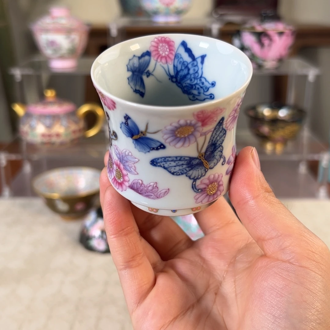 纯手工手绘 高端茶器