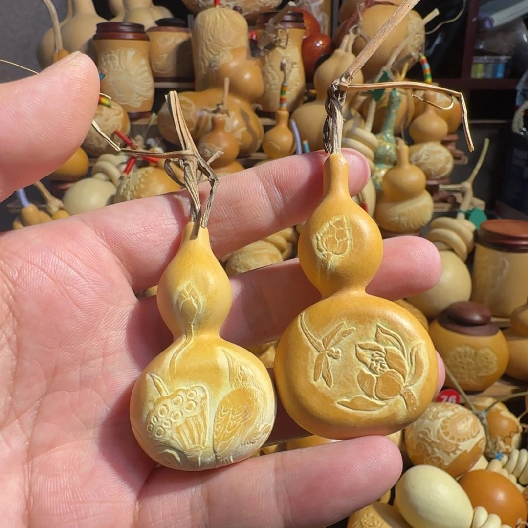 有机玻璃荷花雕刻天净嘴一个138