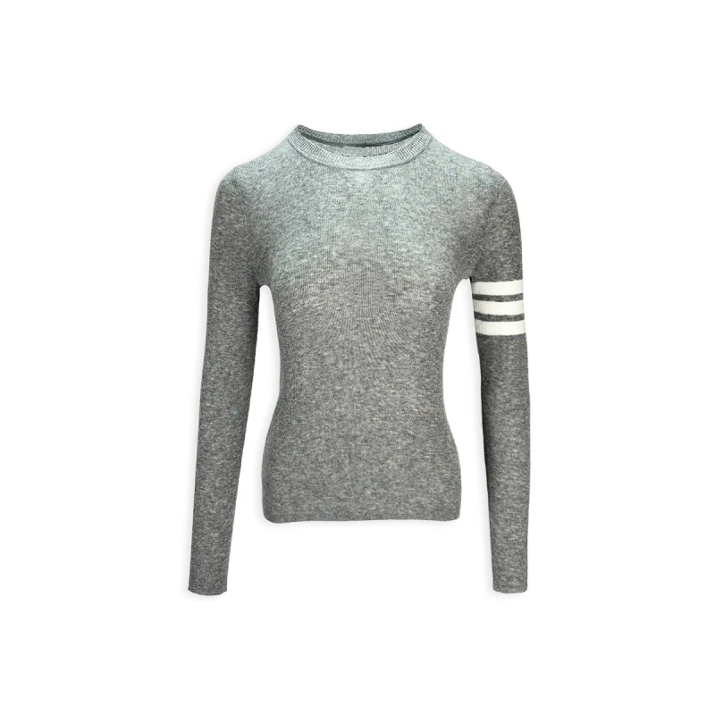 2025秋季针织长袖圆领女上衣A030174