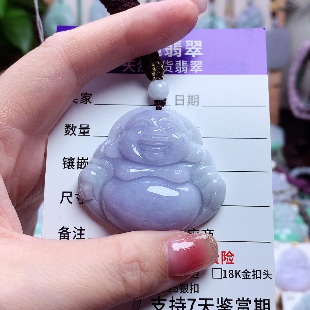 颈饰未镶嵌翡翠佛公32