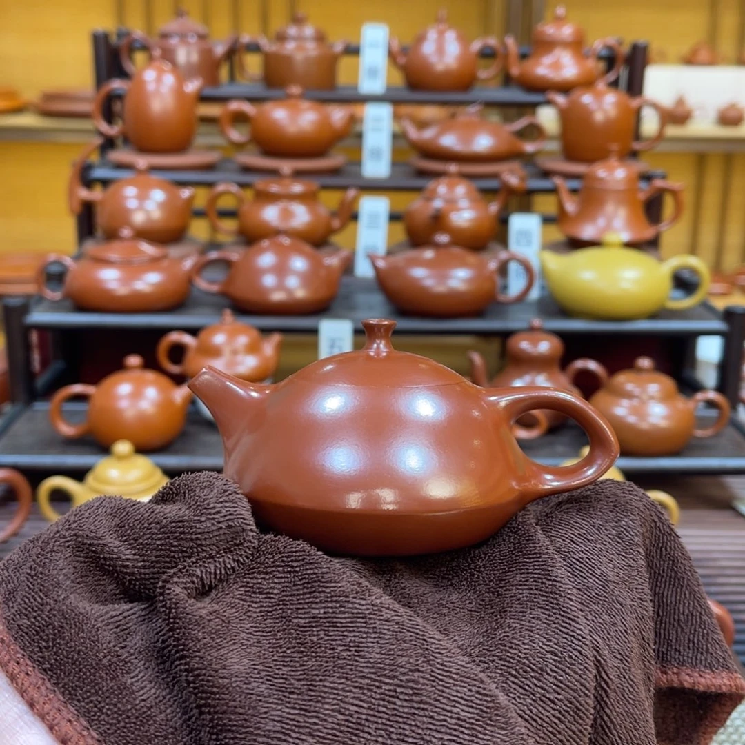 茶壶紫砂玉兔110-130cc