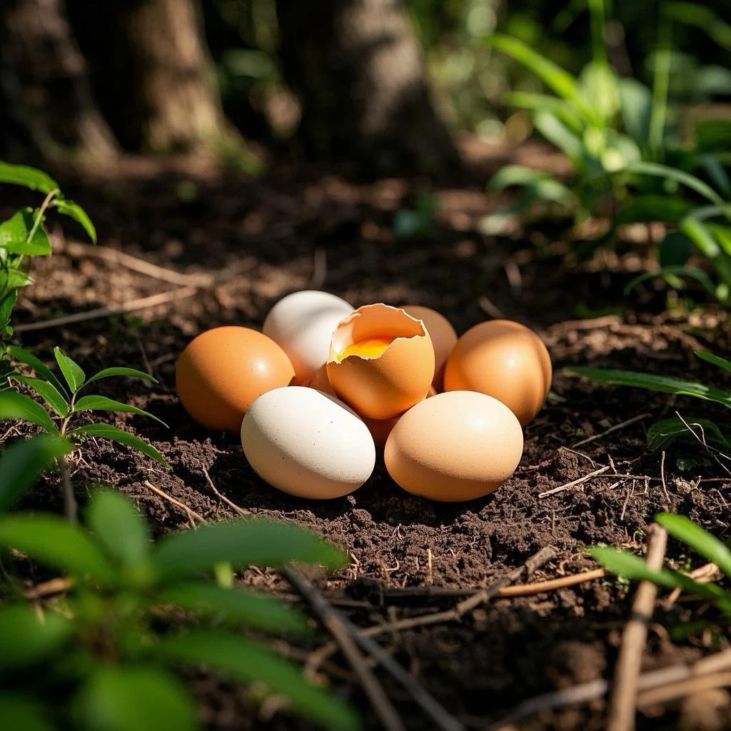 苏北正宗散养草鸡蛋