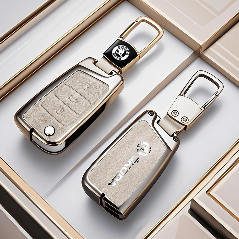 堡卫【17号】适用于斯柯达钥匙套合金壳明锐昕锐速派晶锐柯米克昕动