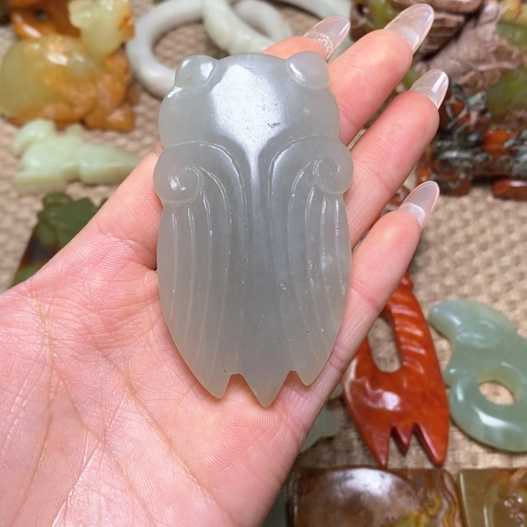 白玉菩提吊坠白玉菩提白玉菩提摆件