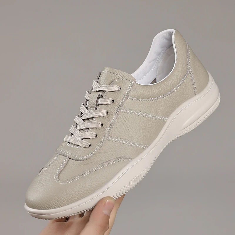 【头层牛皮】秋新款男士凉鞋真皮镂空打孔鞋男款透气休闲皮鞋男鞋