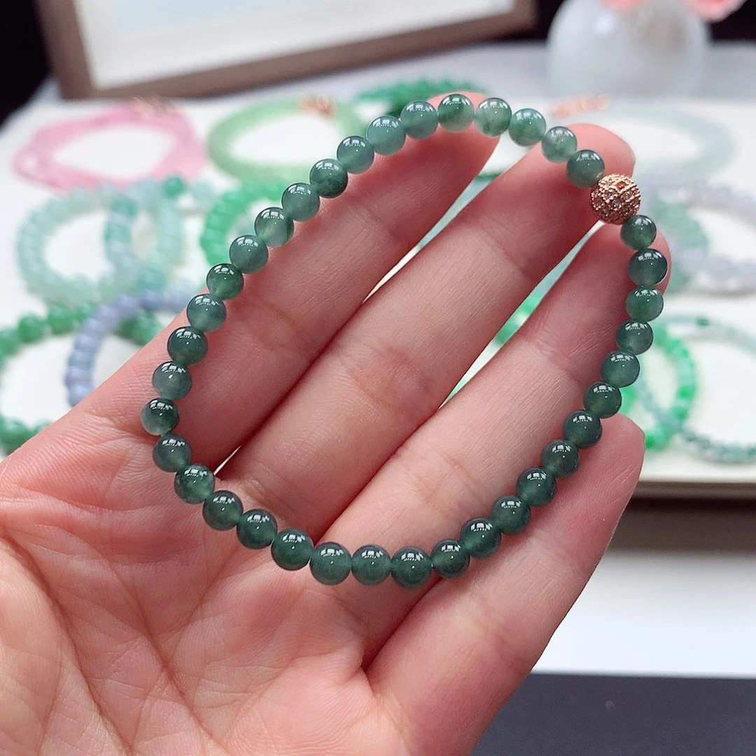 未镶嵌手链翡翠手链