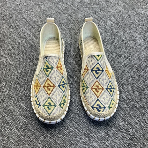 男鞋民族风软底手工布鞋时尚休闲百搭透气中国风老北京布鞋千层底