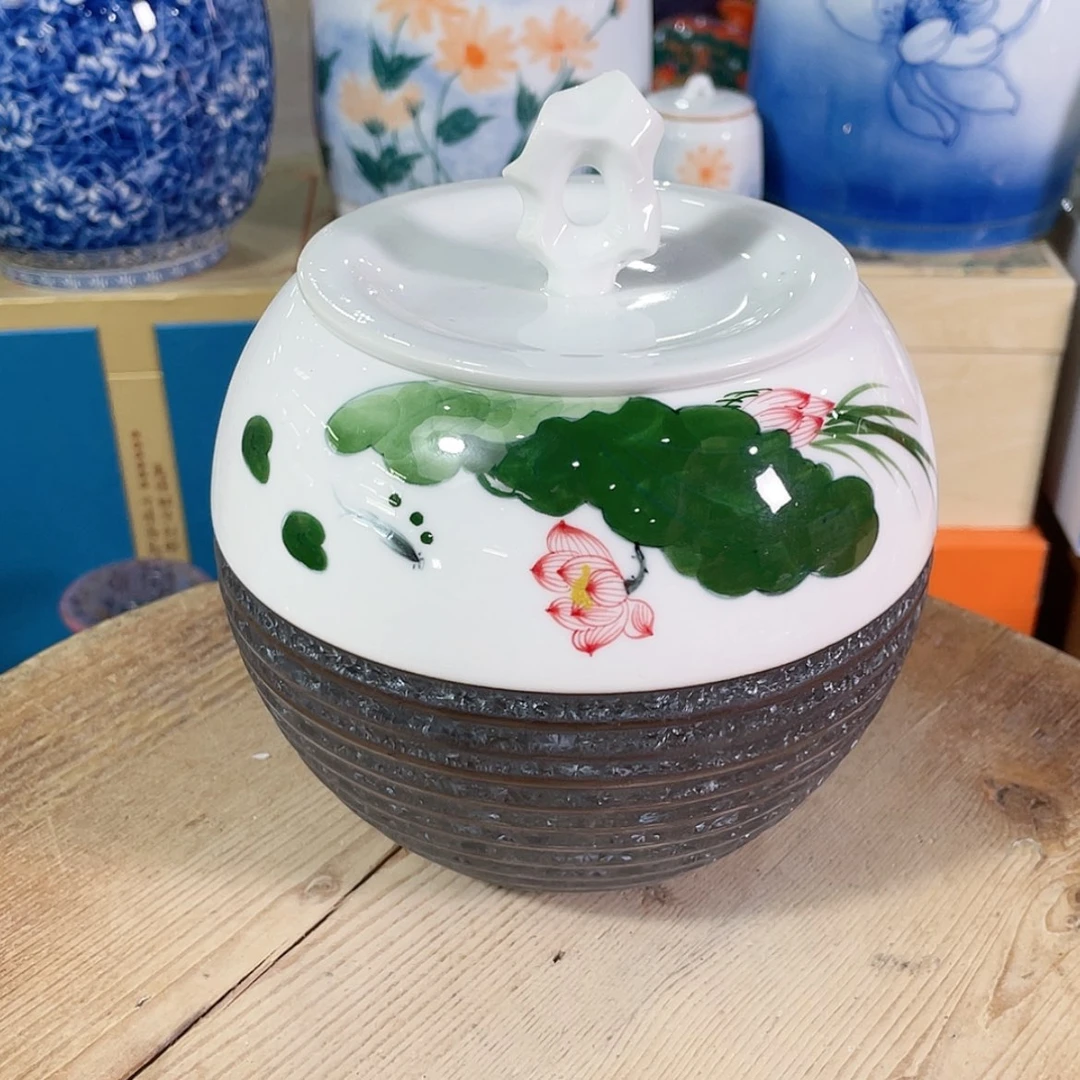 【闪购商品】罐陶瓷茶叶罐密封罐