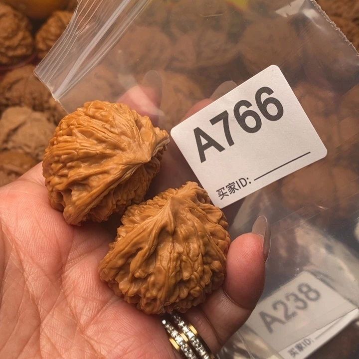 核桃把件蛇头766号