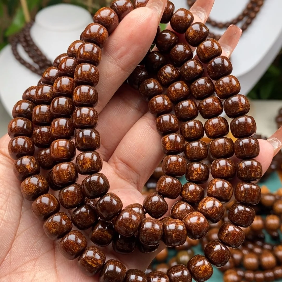 贡木手串/手链贡木8×9血泊洒金