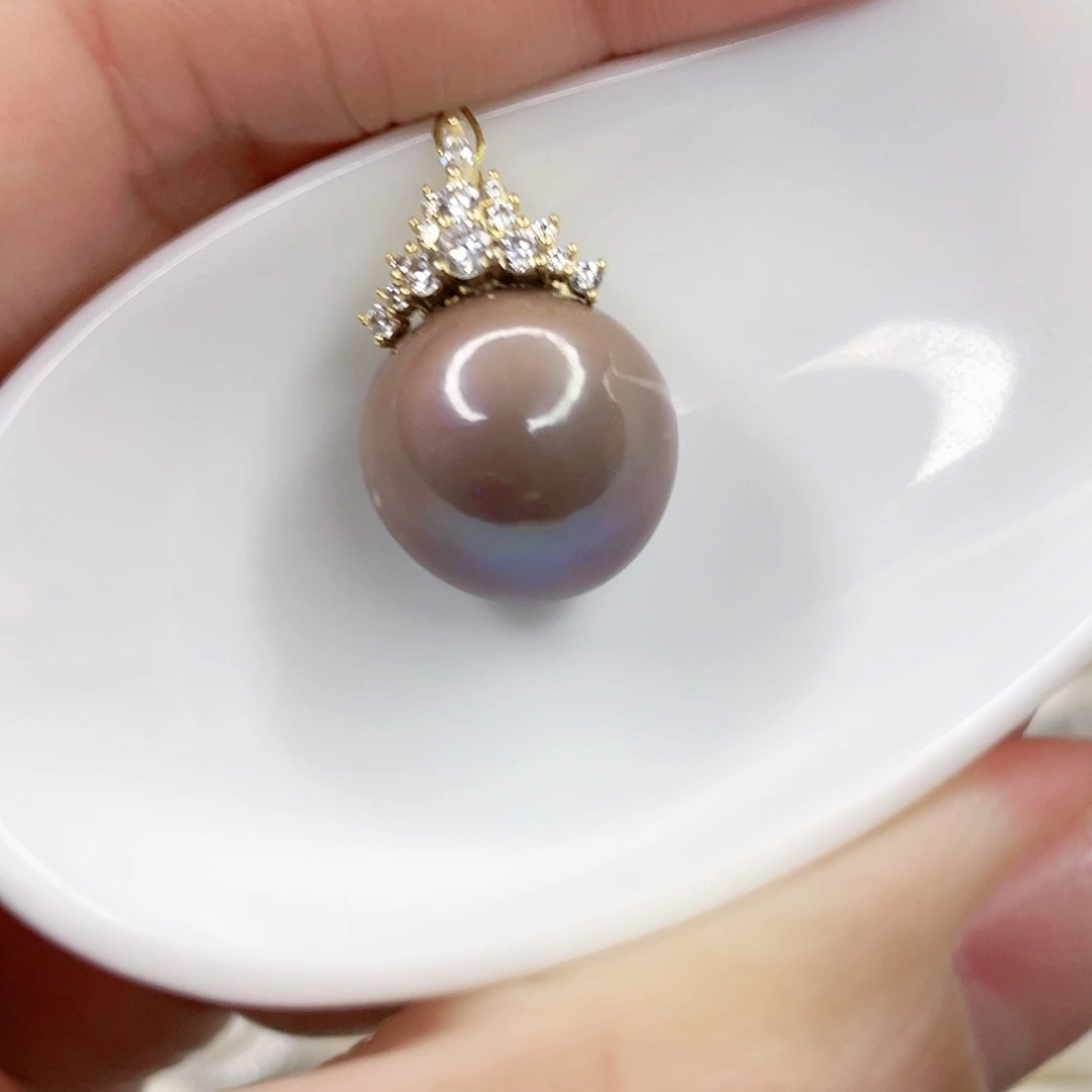 淡水珍珠吊坠(赠链)未镶嵌