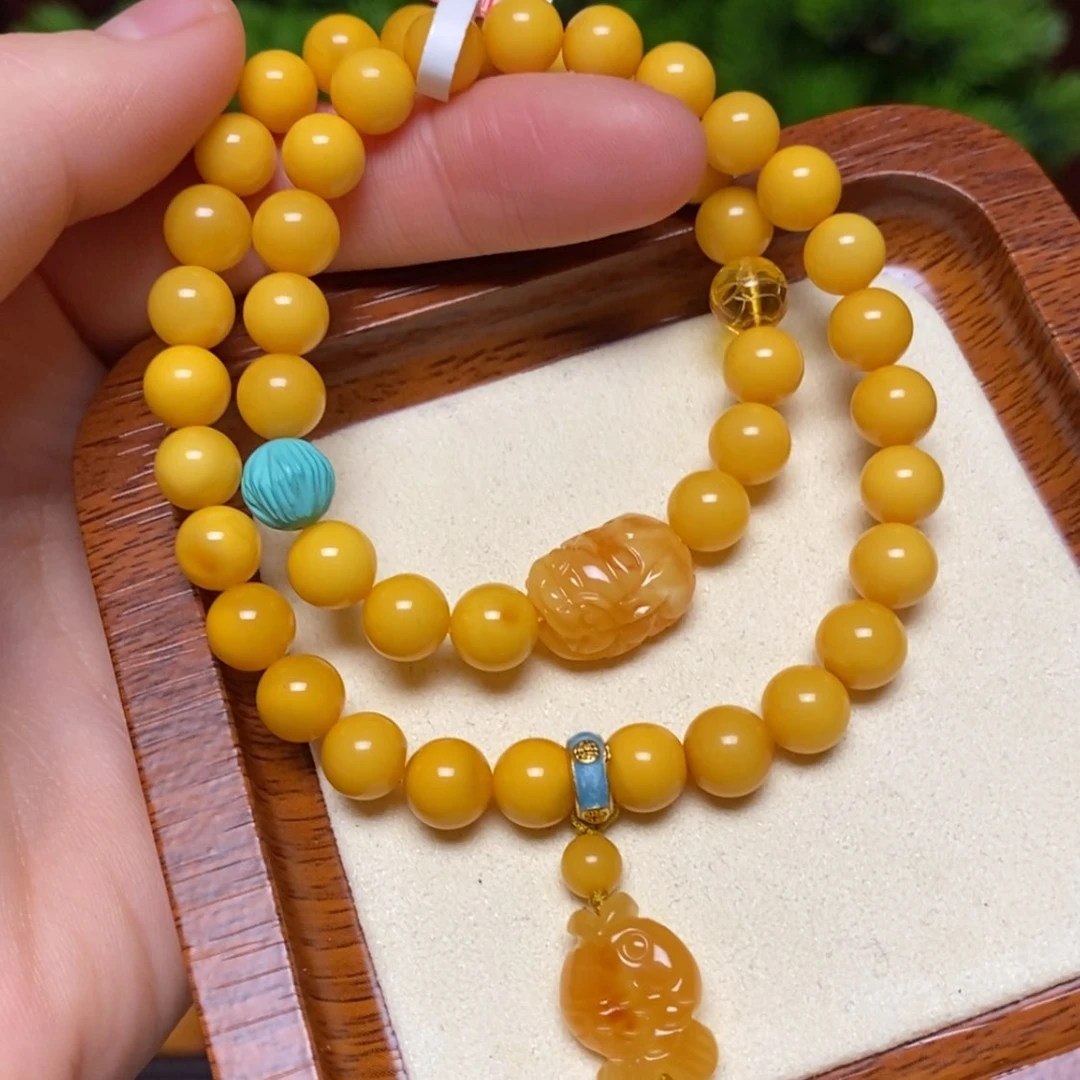 【闪购商品】手链蜜蜡未镶嵌手串