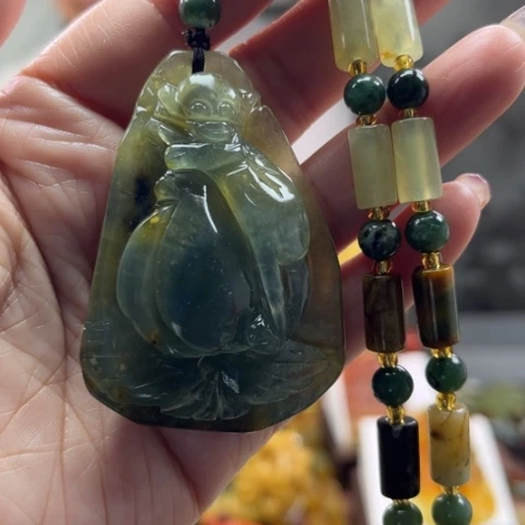 岫玉挂件未镶嵌挂件