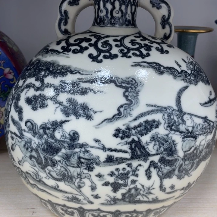 陶瓷秋*青花瓷器一件