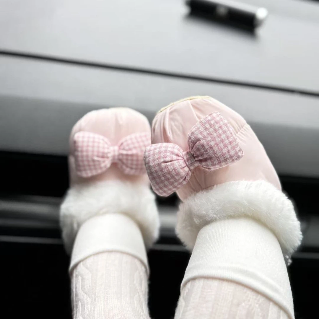 婴儿秋冬加绒保暖男女宝宝长筒步前鞋可爱休闲百搭鞋袜新生儿0-12