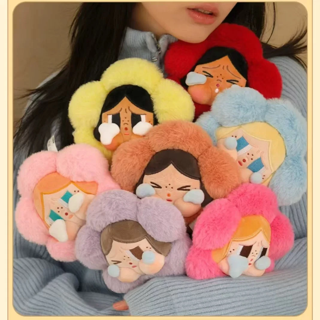 （现拆）CRYBABY悲伤俱乐部毛绒花朵哭娃花束潮玩