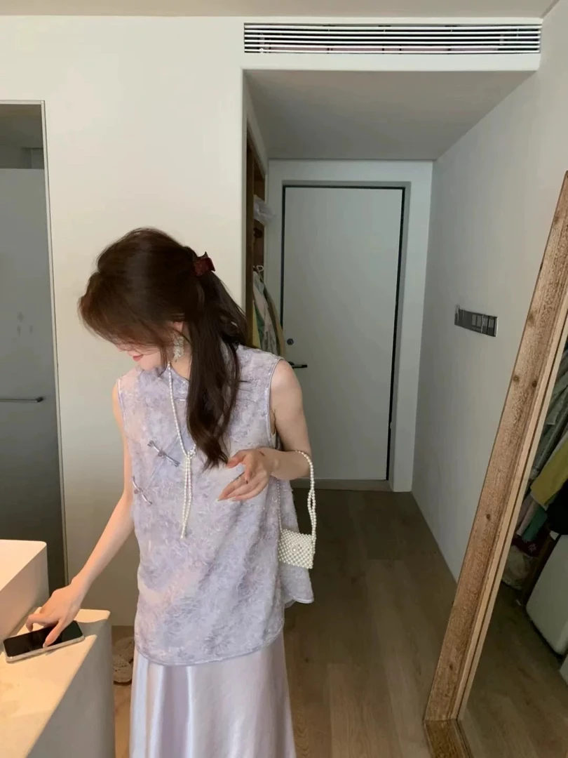 (韩傢)国风上衣25013