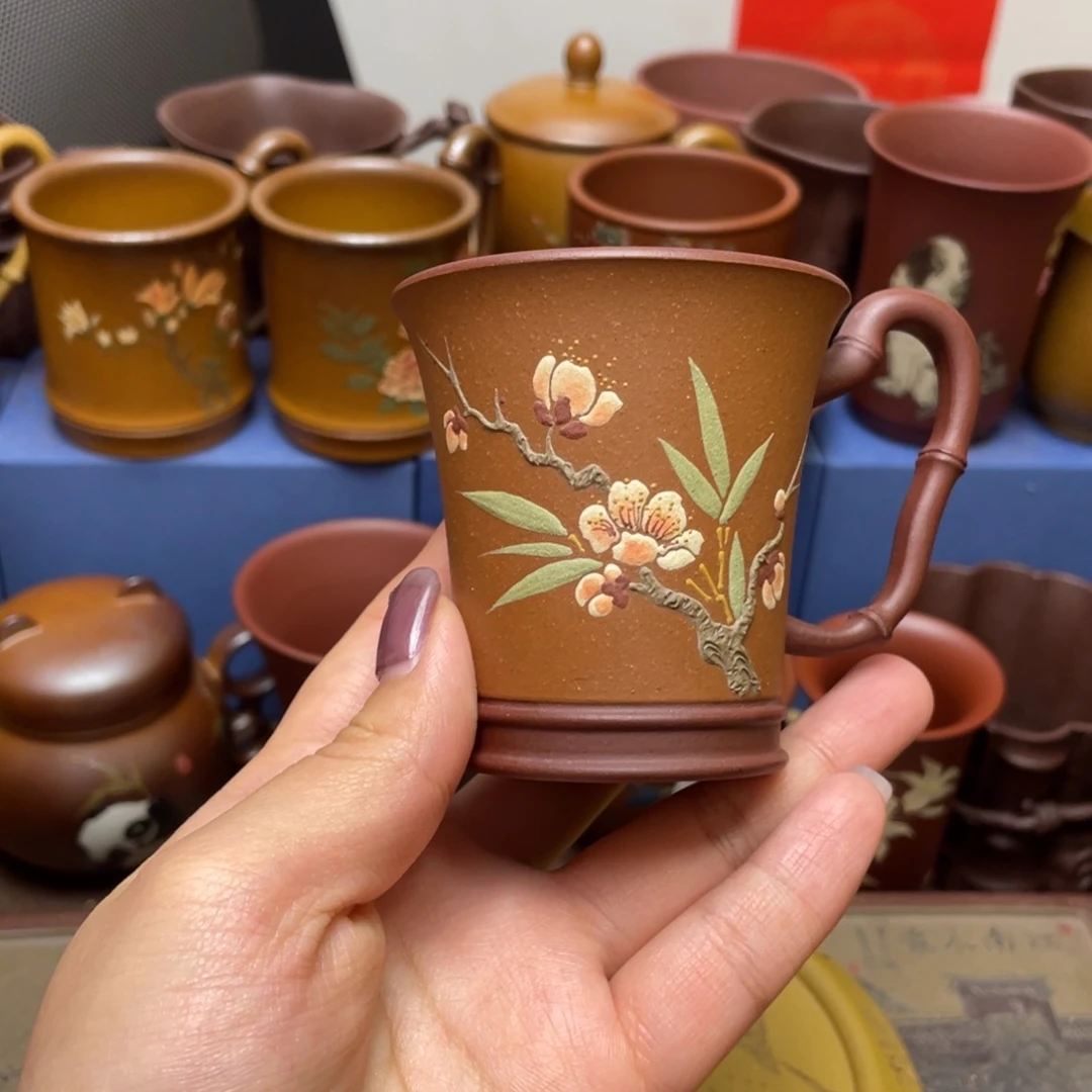 紫砂茶杯紫砂主人杯