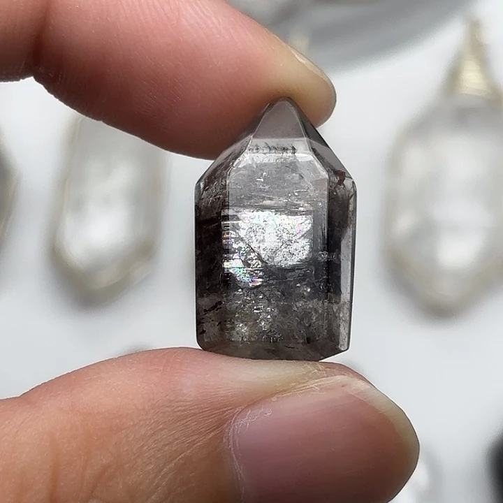 水晶颈饰未镶嵌闪灵钻23mm