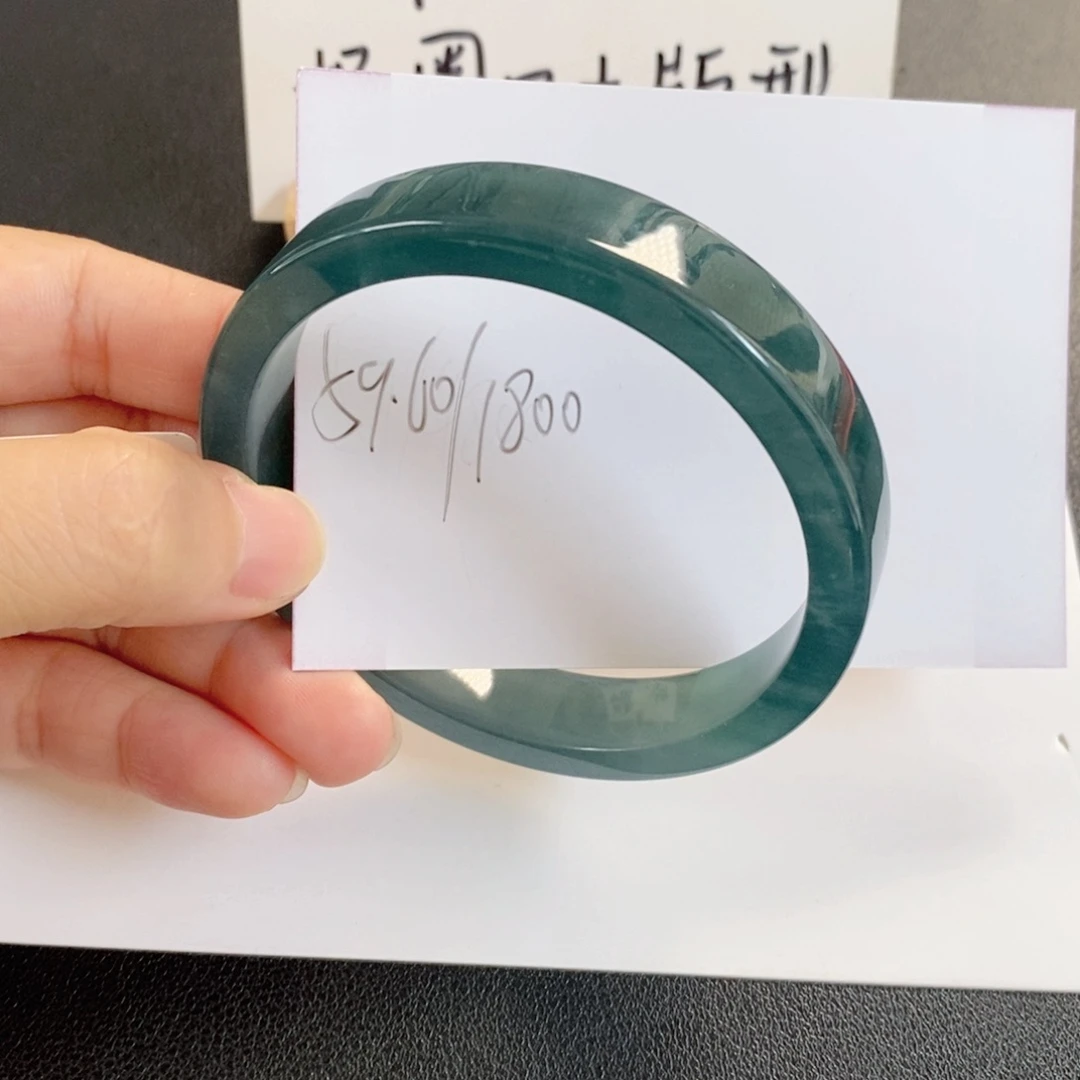 翡翠未镶嵌手镯天然翡翠