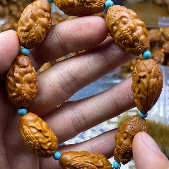 手串/手链橄榄核橄榄核雕工艺手串