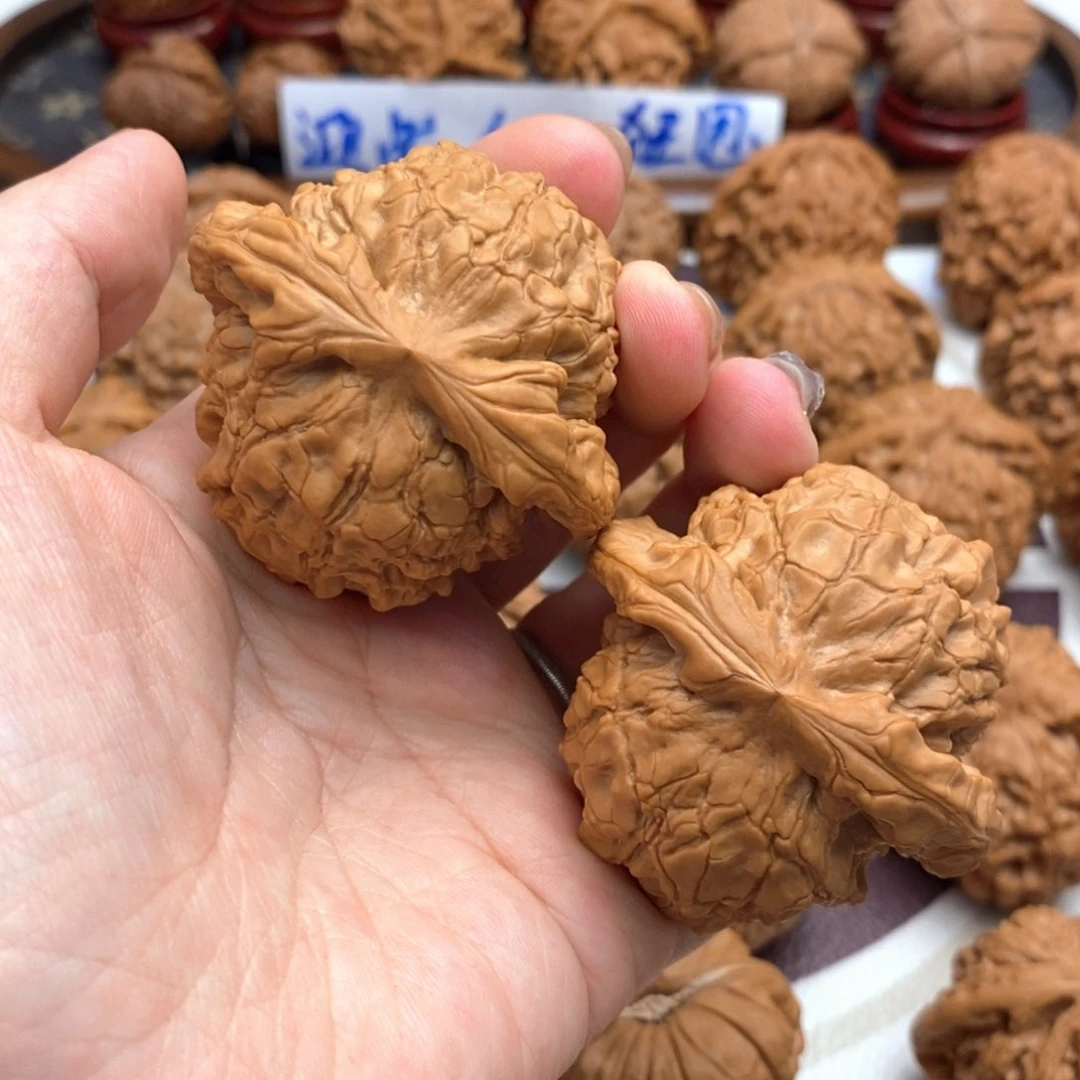 【闪购商品】文玩核桃把件安**记345号龙鼎