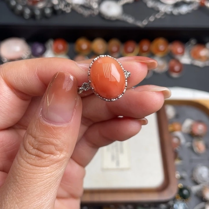 水晶戒指银S925镶嵌11111111