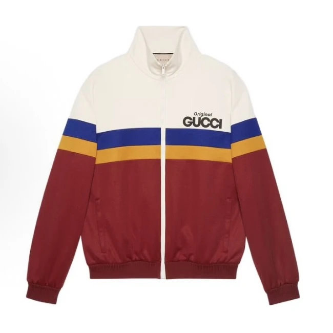 未使用 GUCCI/古驰 古驰Original系列拼色logo长袖夹克外套拼接