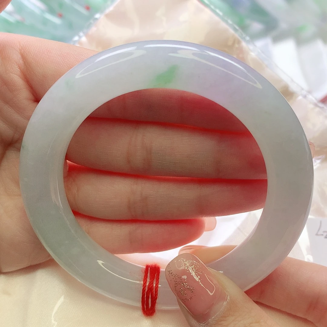 未镶嵌手镯翡翠缅甸天然A货翡翠 55