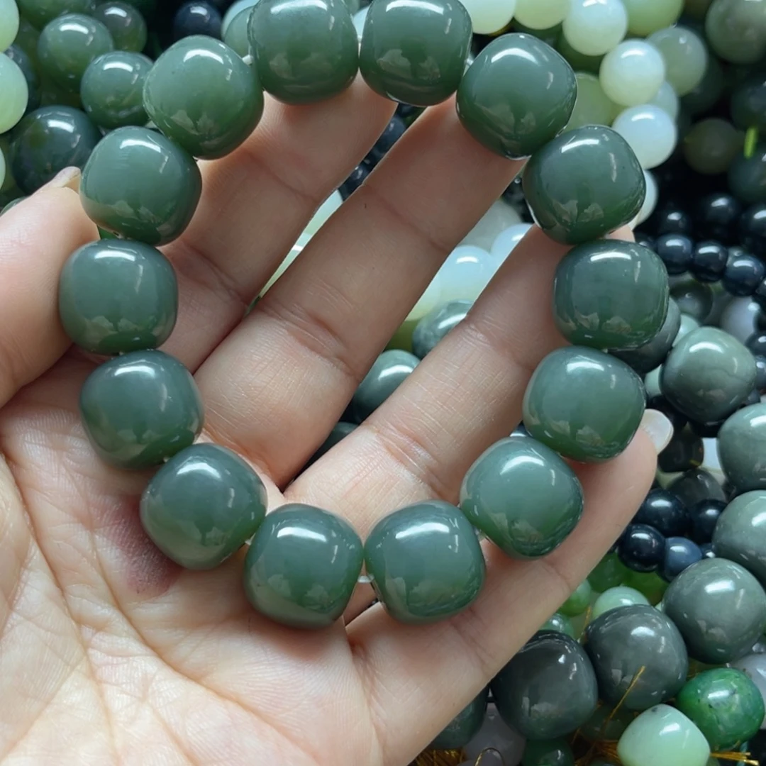 和田玉手链未镶嵌