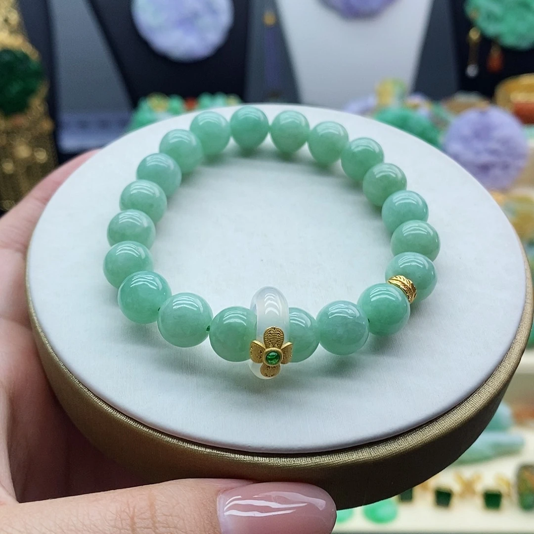翡翠未镶嵌手串手串