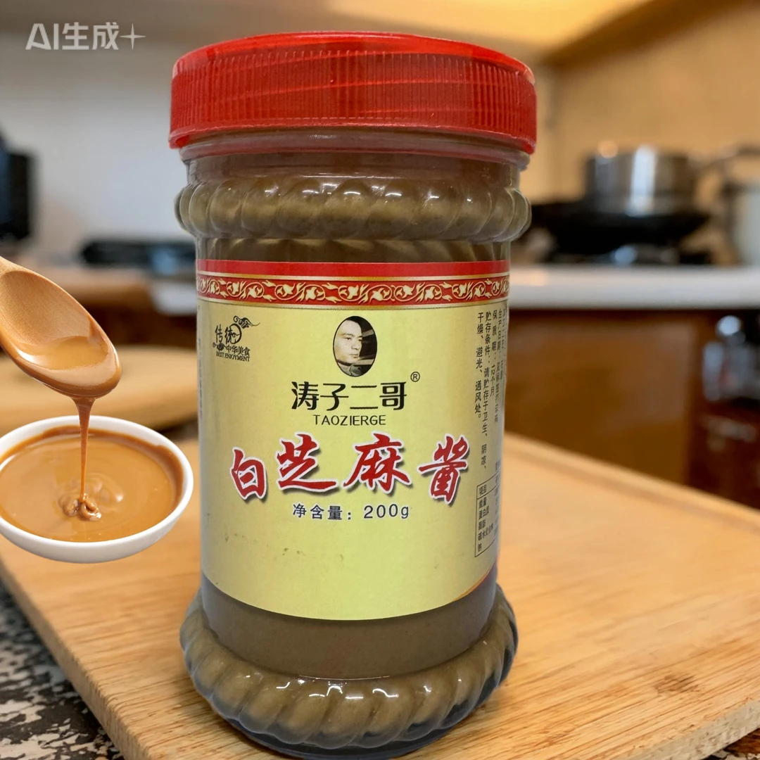 山东涛子家纯芝麻酱 良心品牌 好品推荐