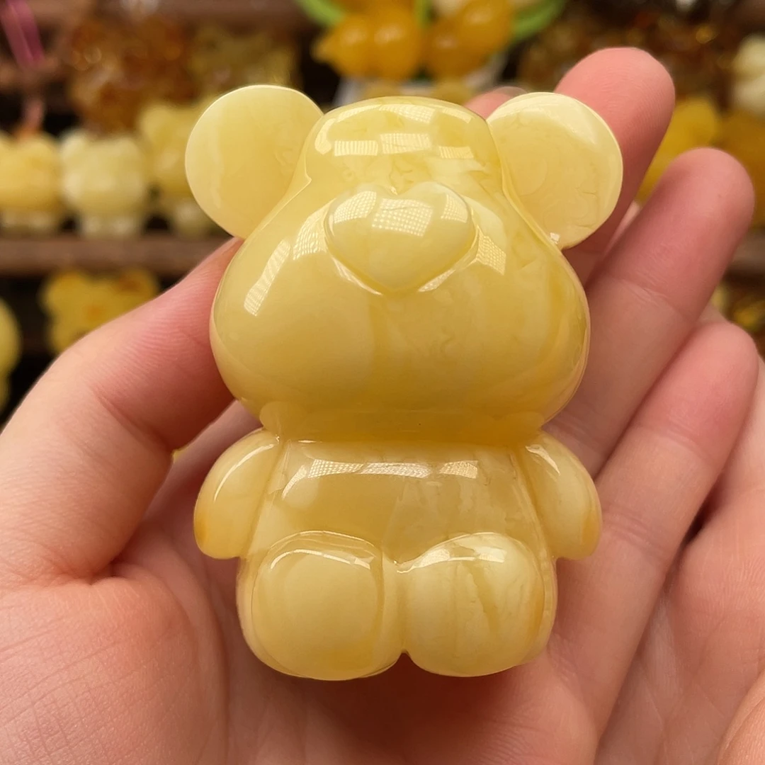 J***y琥珀未镶嵌珠宝奇石