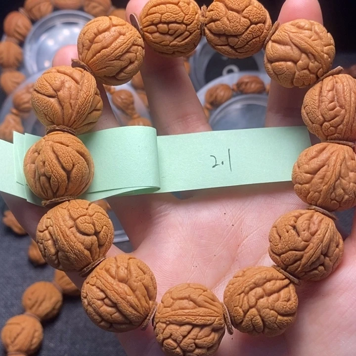 桃核吊坠秦岭山野生桃核