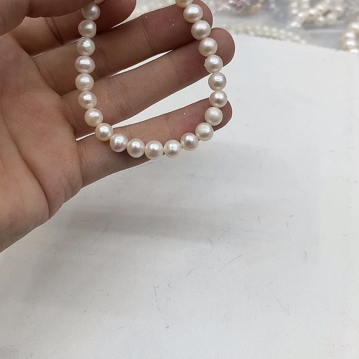 未镶嵌颈饰淡水珍珠00856