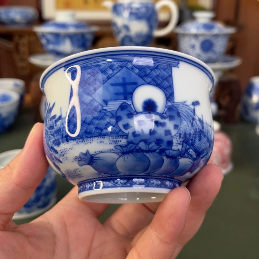 杯景德镇陶瓷手工手绘