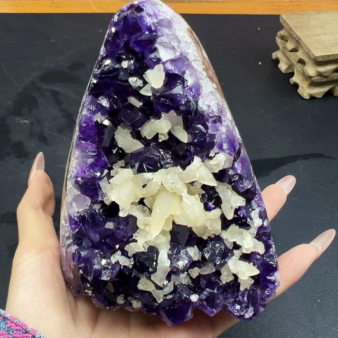 紫晶摆件未镶嵌晶体