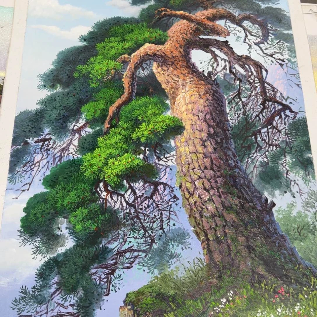油画我也想要这样一