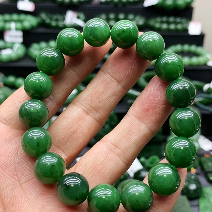 【闪购商品】和田玉（碧玉）手链未镶嵌