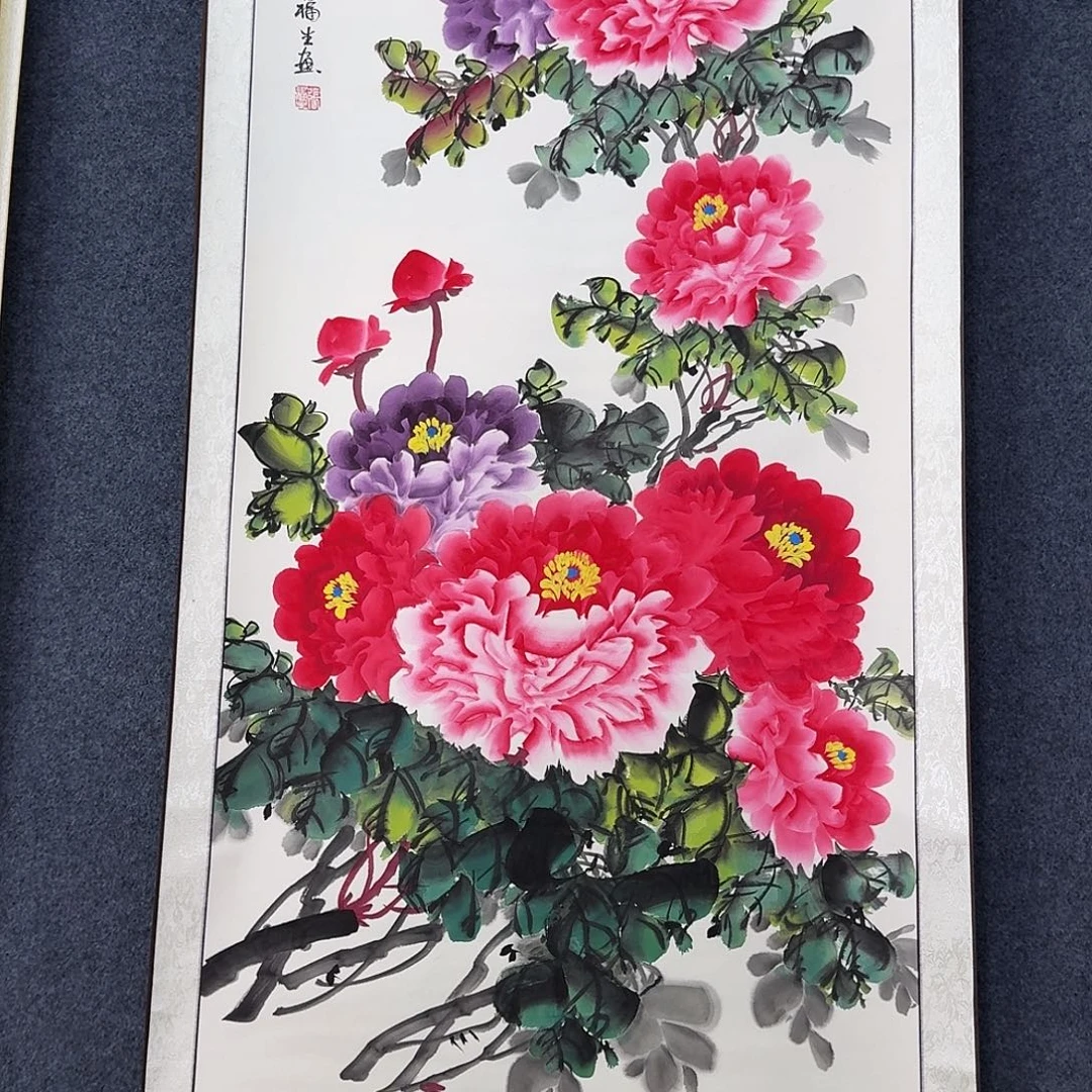 纯手绘年画好作品